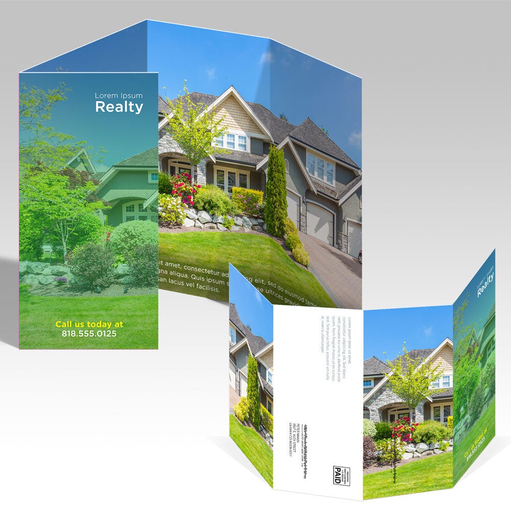 Direct Mail Multi-Fold Brochures & Flyers