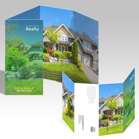 Direct Mail Multi-Fold Brochures & Flyers