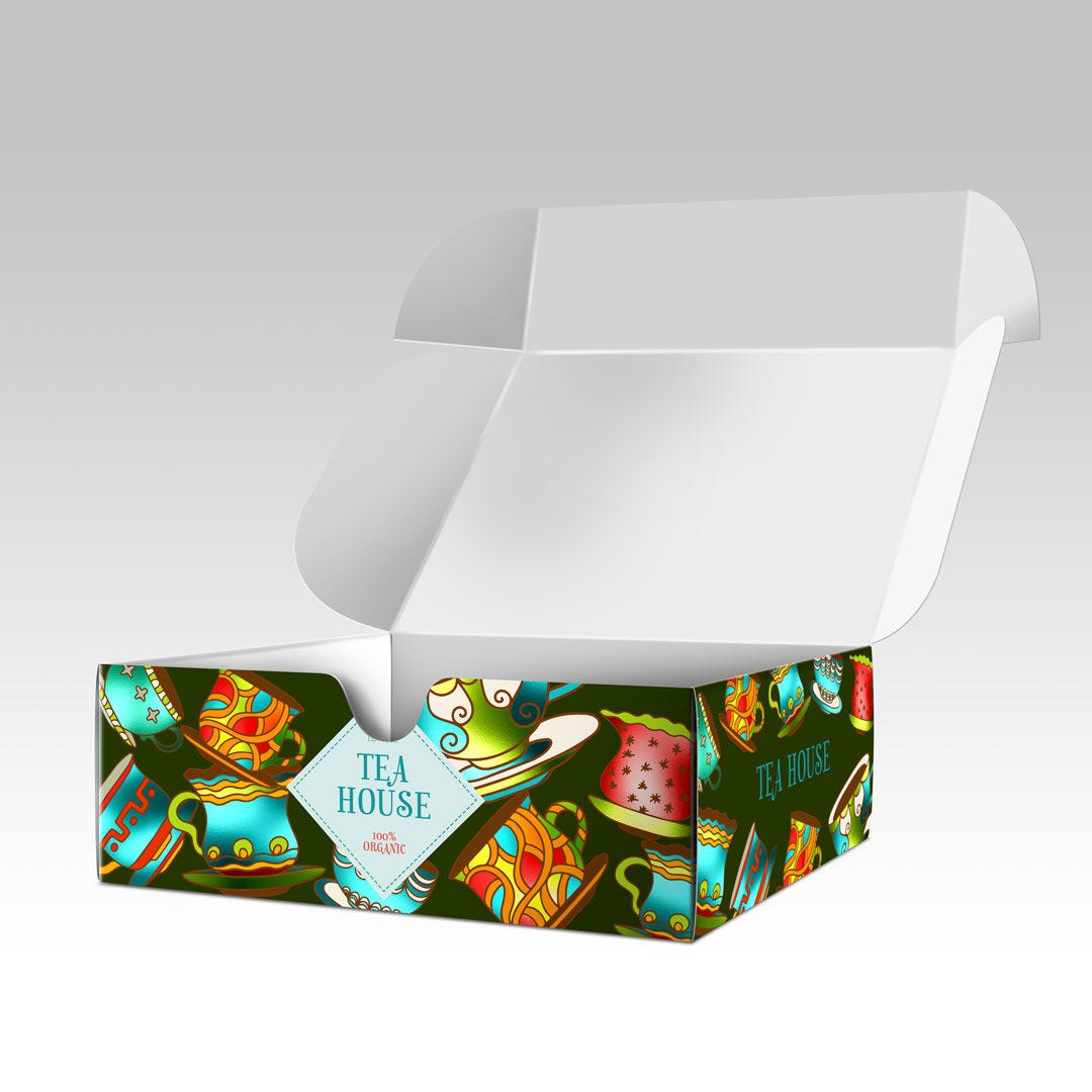 Akuafoil Roll End Tuck Boxes