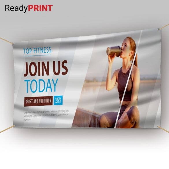 Ready Print Scrim Vinyl Banners