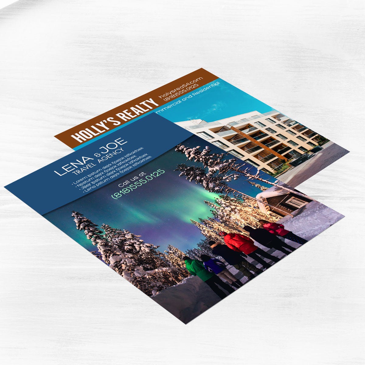 Custom Flat Flyers & Brochures