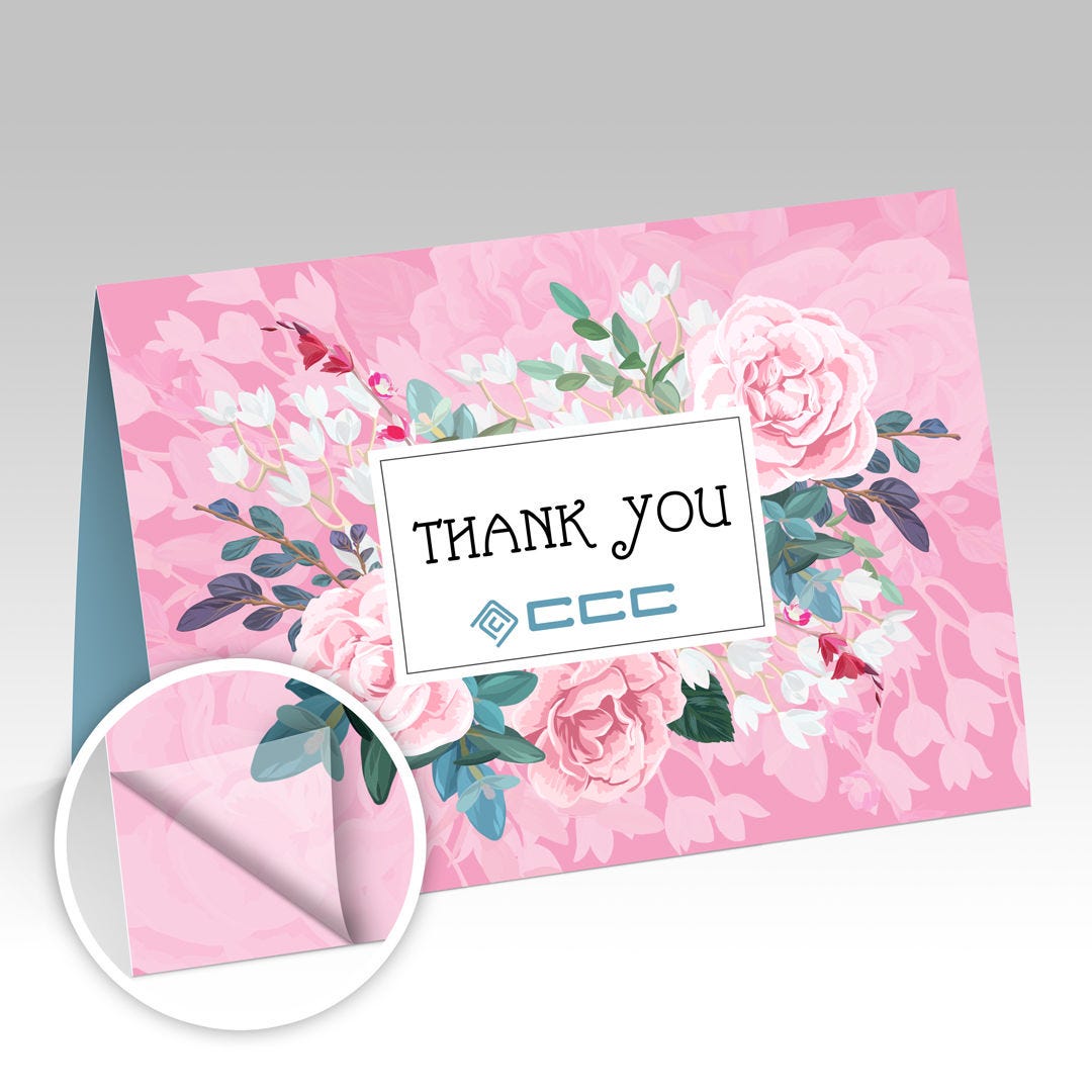 Custom Silk Greeting Cards