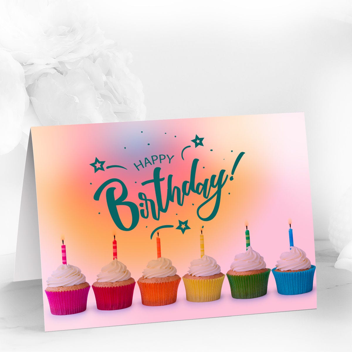 Custom Silk Greeting Cards