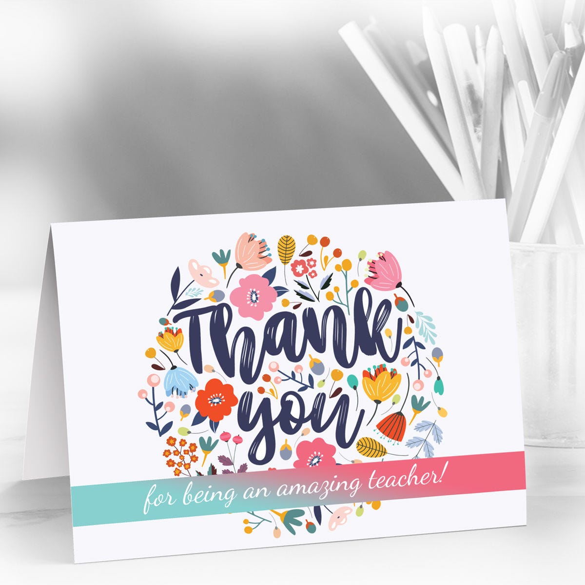 Custom Silk Greeting Cards