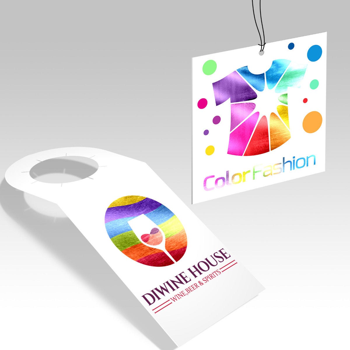 Akuafoil Hang Tags