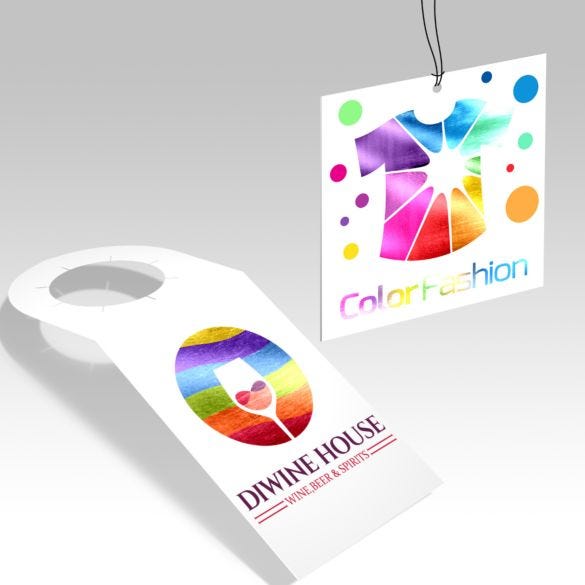 Akuafoil Hang Tags