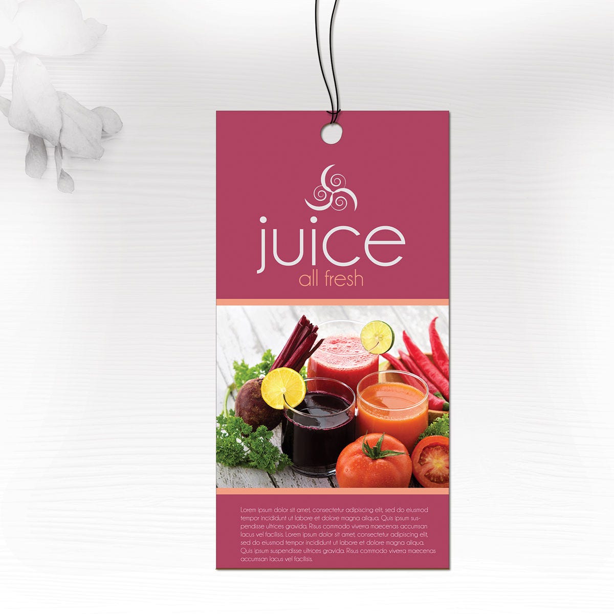 Custom Standard Hang Tags