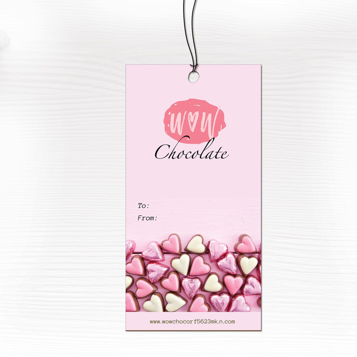 Custom Silk Hang Tags