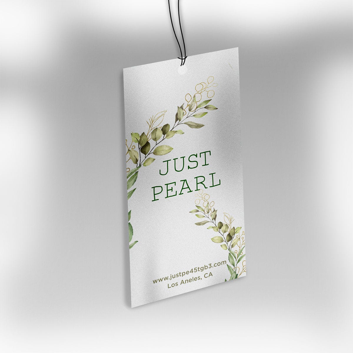 Pearl Metallic Hang Tags
