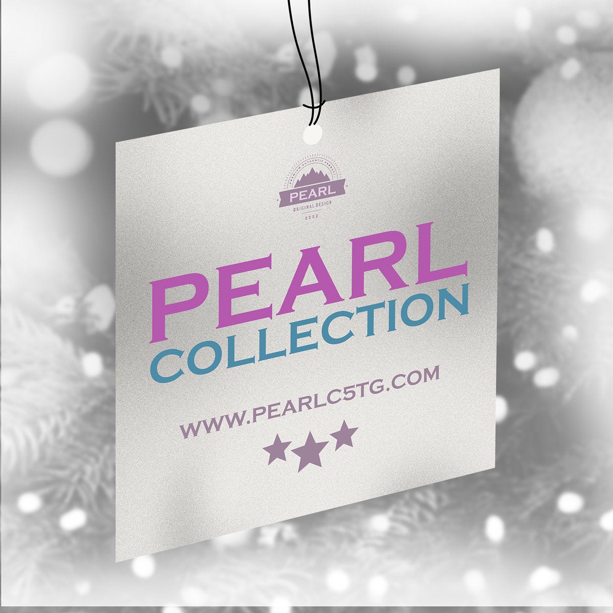 Pearl Metallic Hang Tags