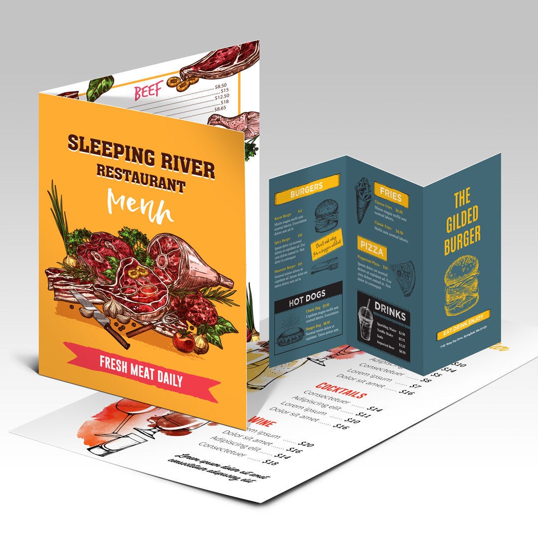 EndurACE Menus