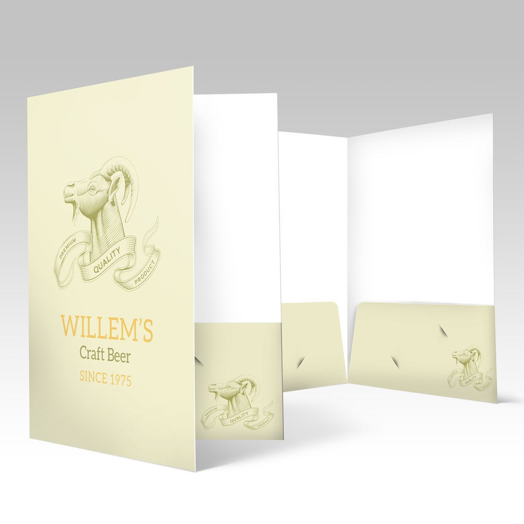 Natural Presentation Folders