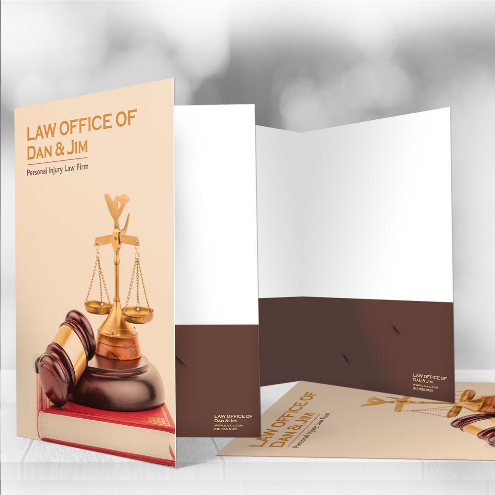 Natural Presentation Folders