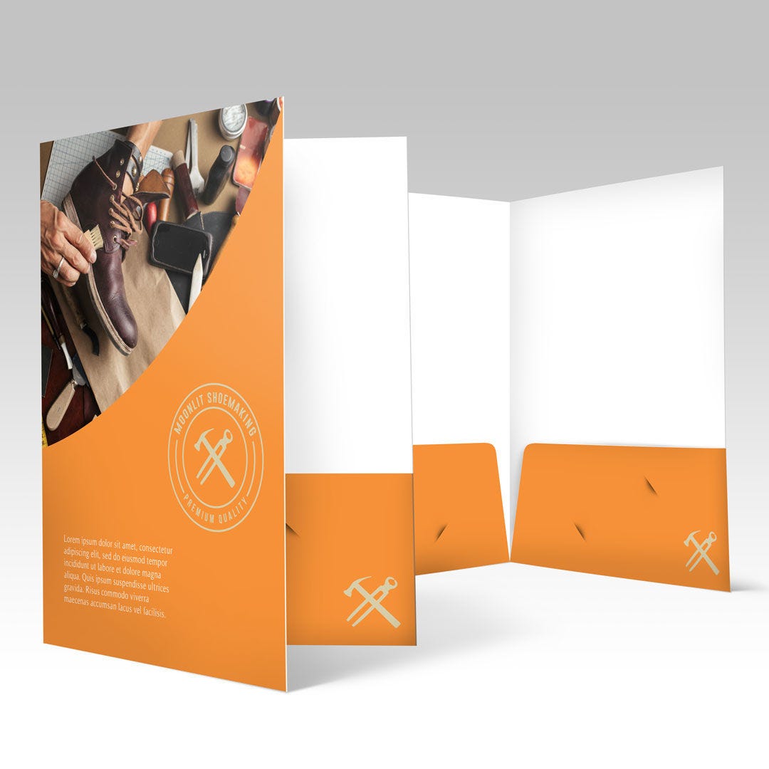 Suede & Velvet Presentation Folders