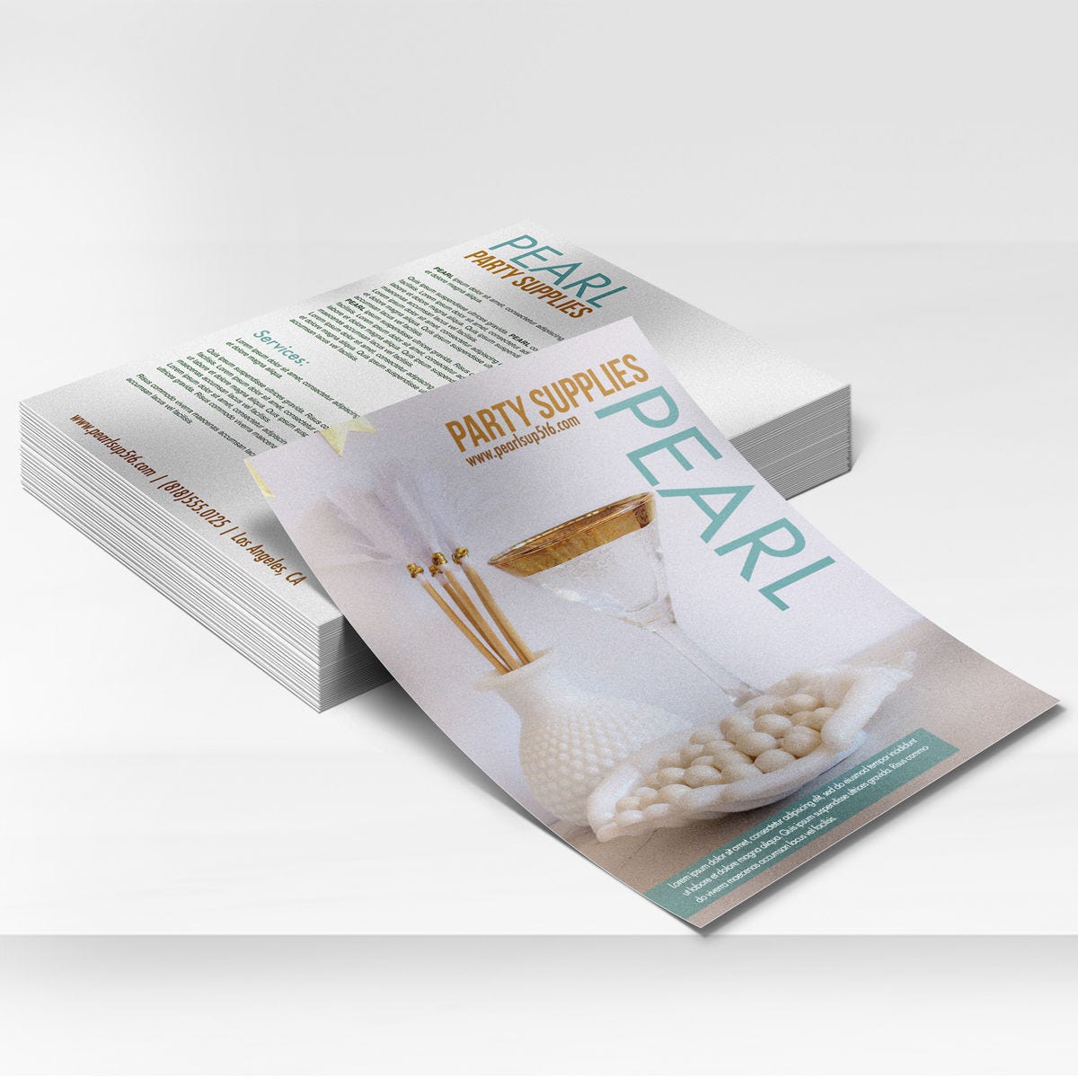 Pearl Metallic Sell Sheets