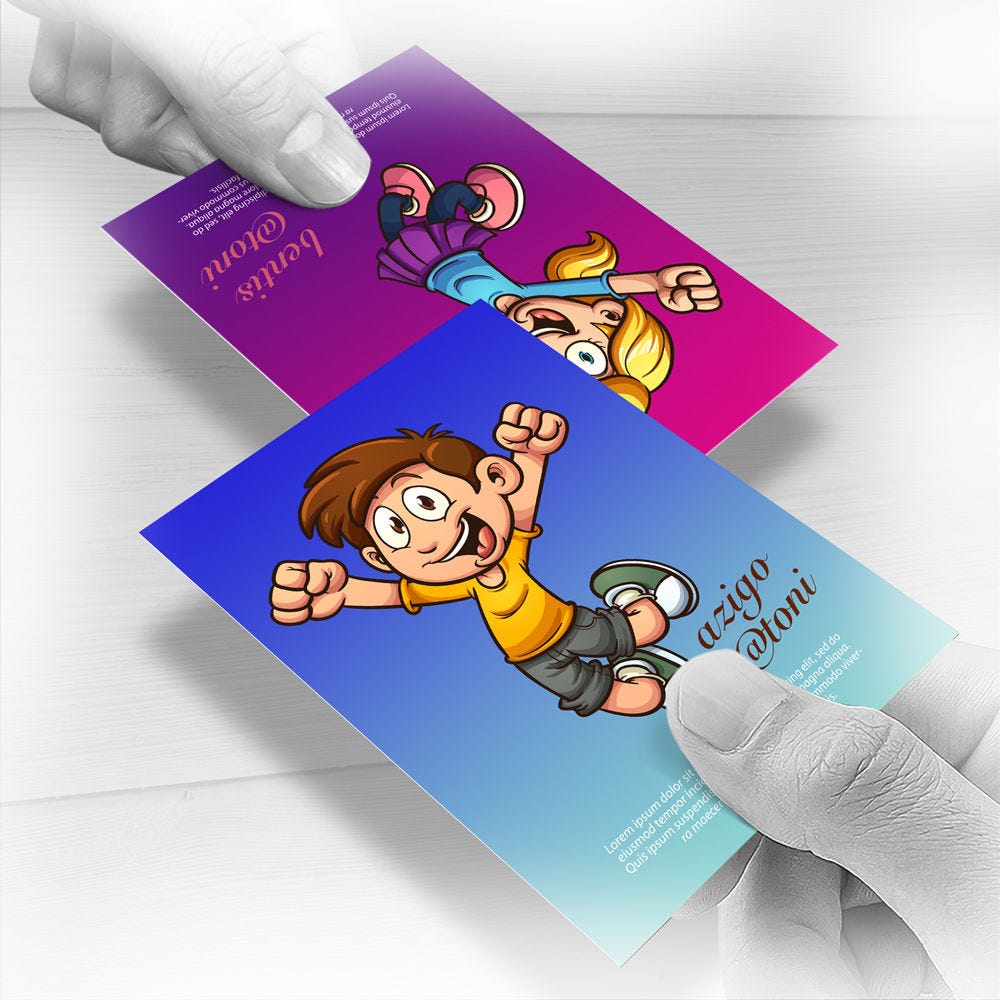 Suede & Velvet Trading Cards