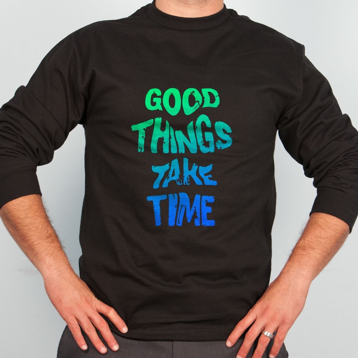 Custom Men's Long Sleeve T-Shirts