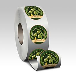 Custom Circle Roll Labels