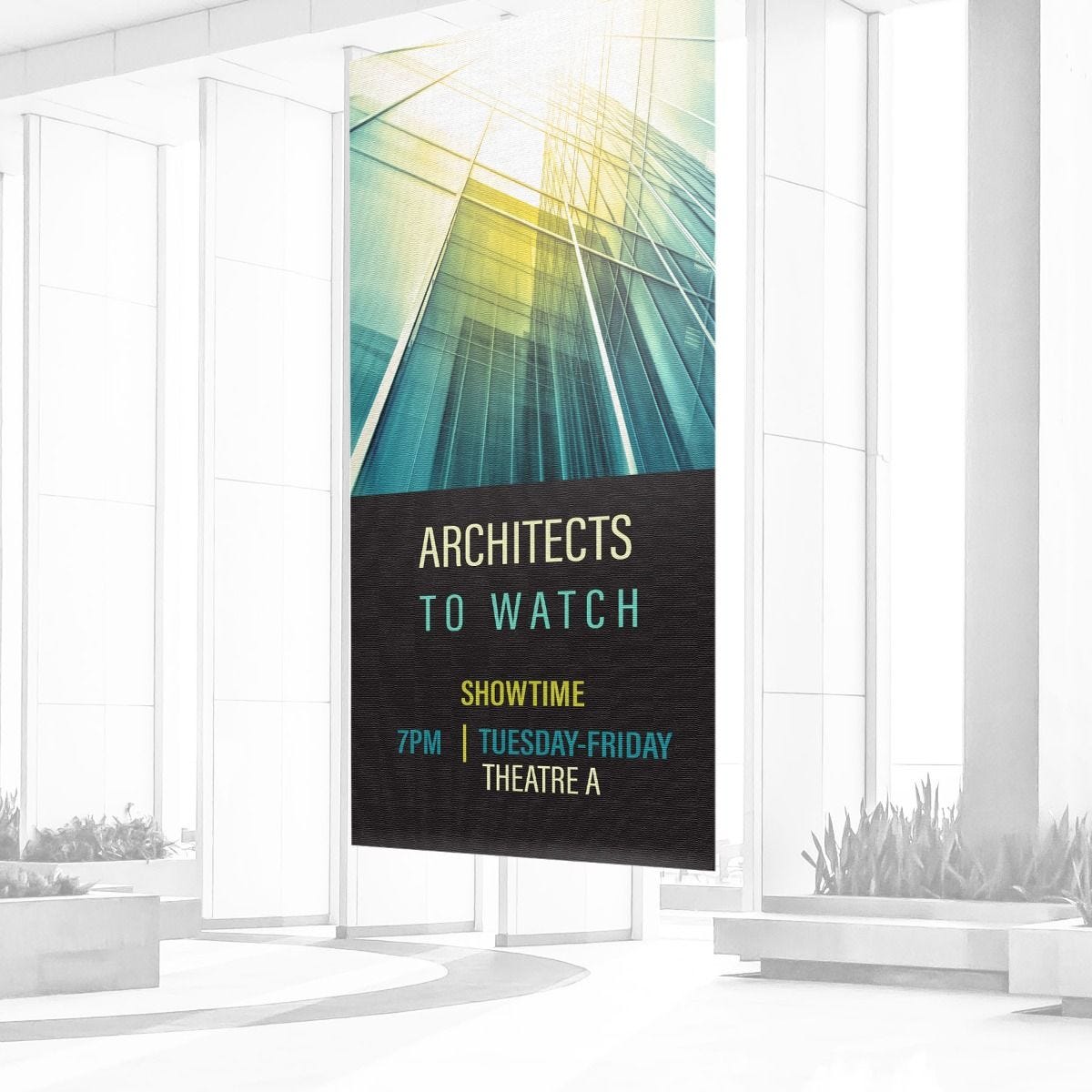Artist Canvas Banners