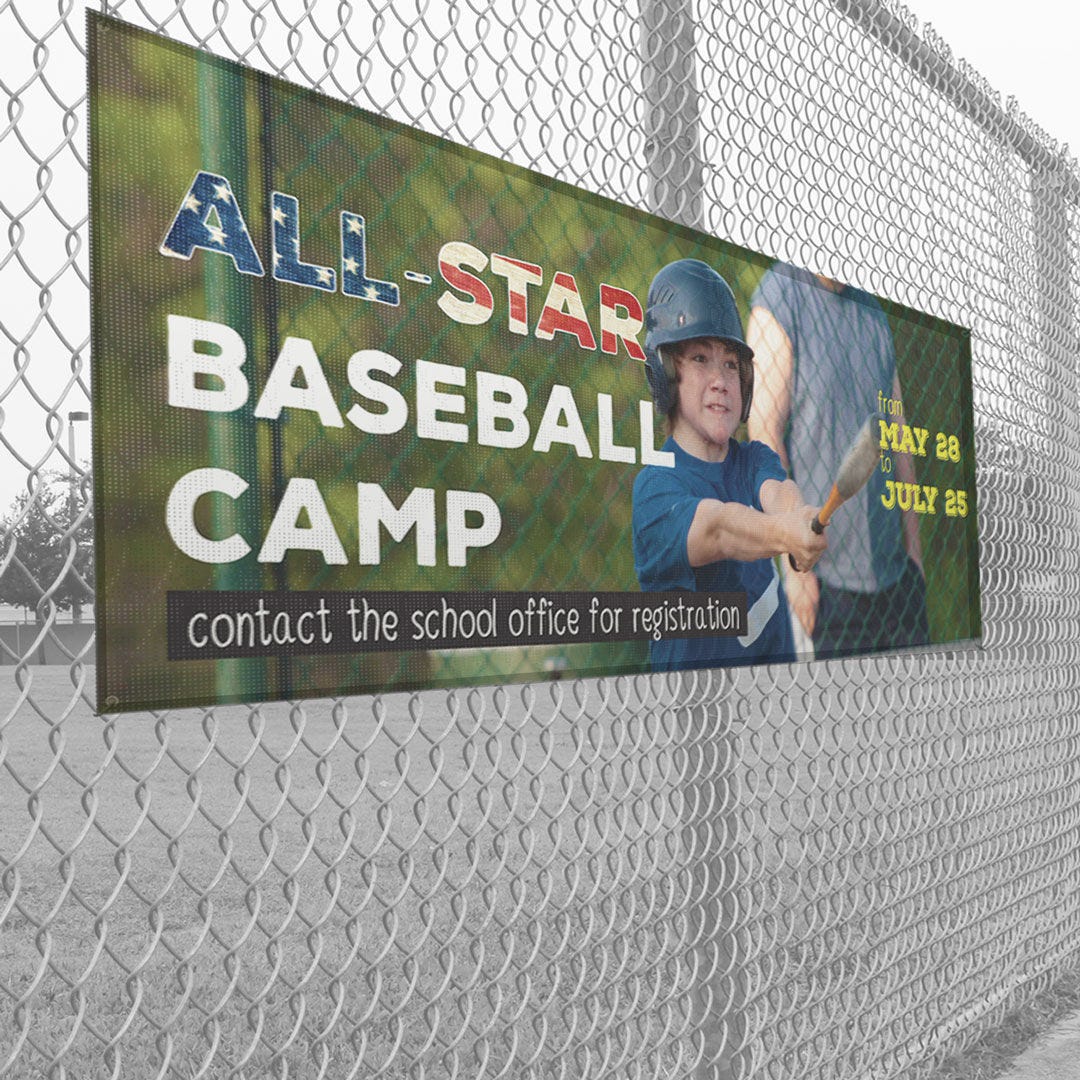 Custom Mesh Banners