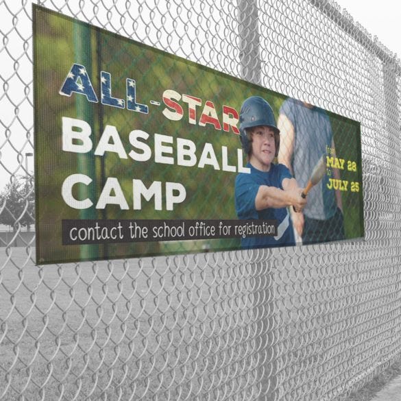 Custom Mesh Banners