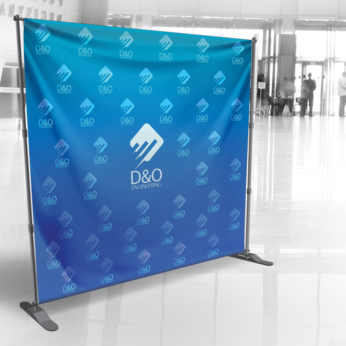 Telescopic Banner Stands