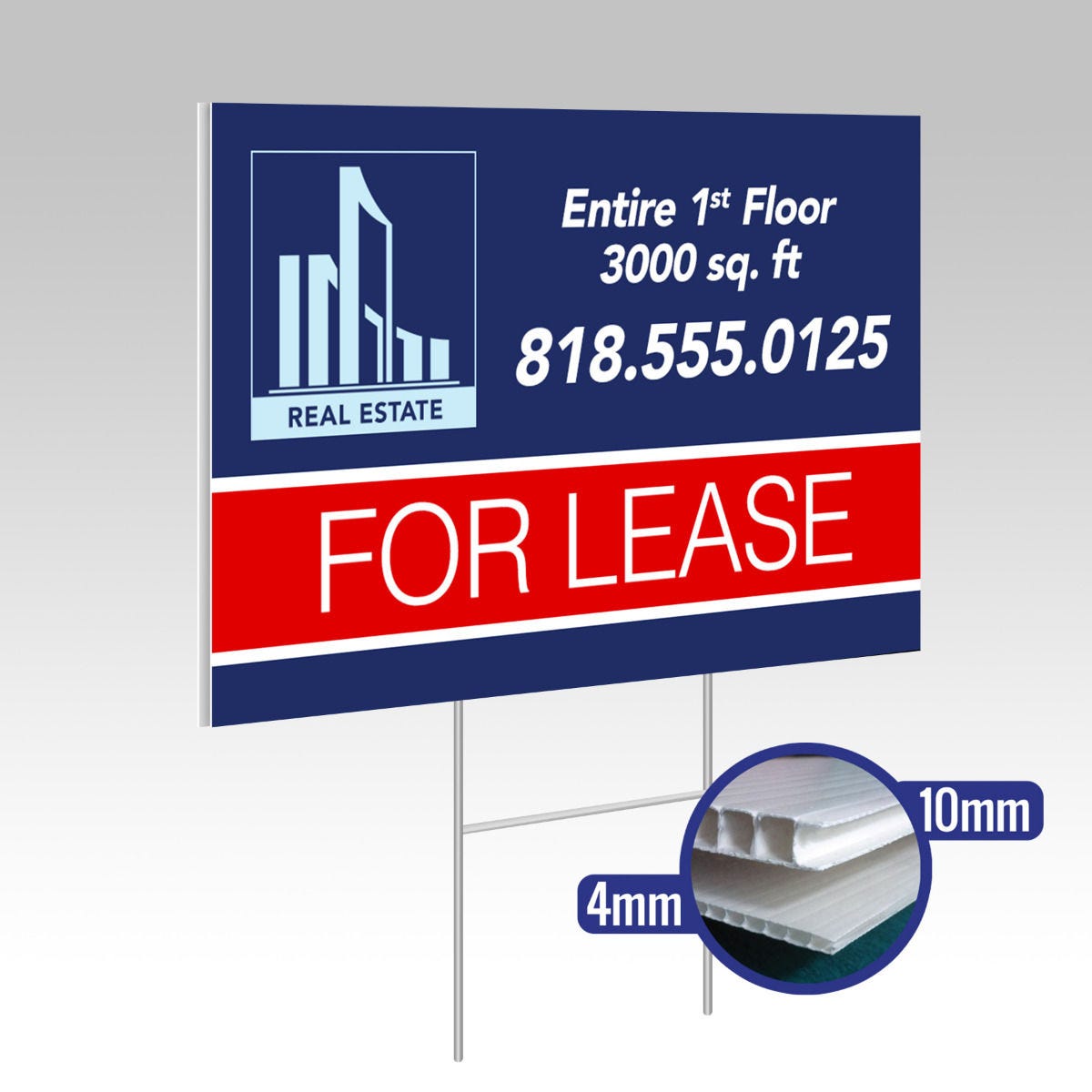 10mm Coroplast Signs