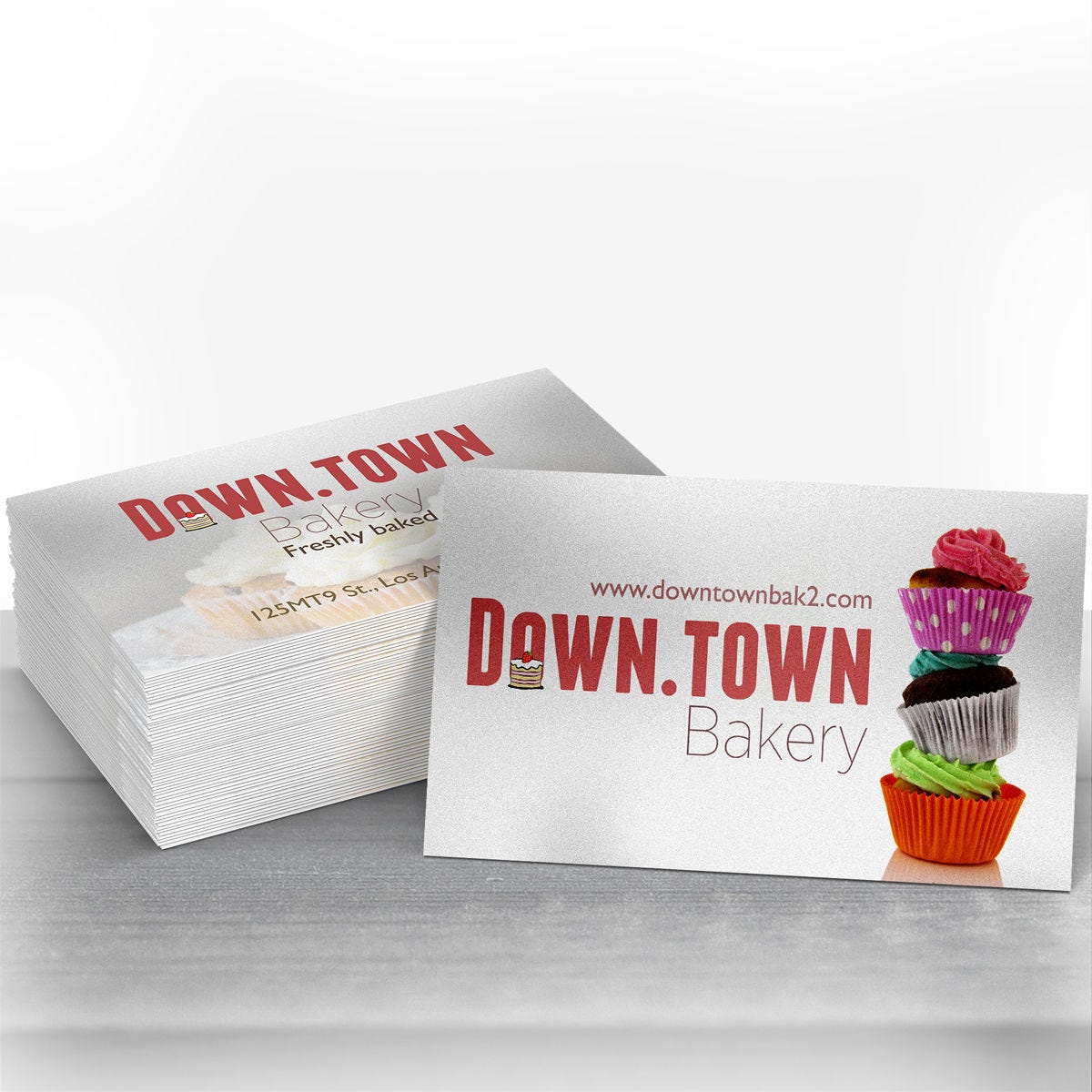 Pearl Metallic Business Cards