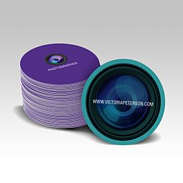 Custom Circle Business Cards