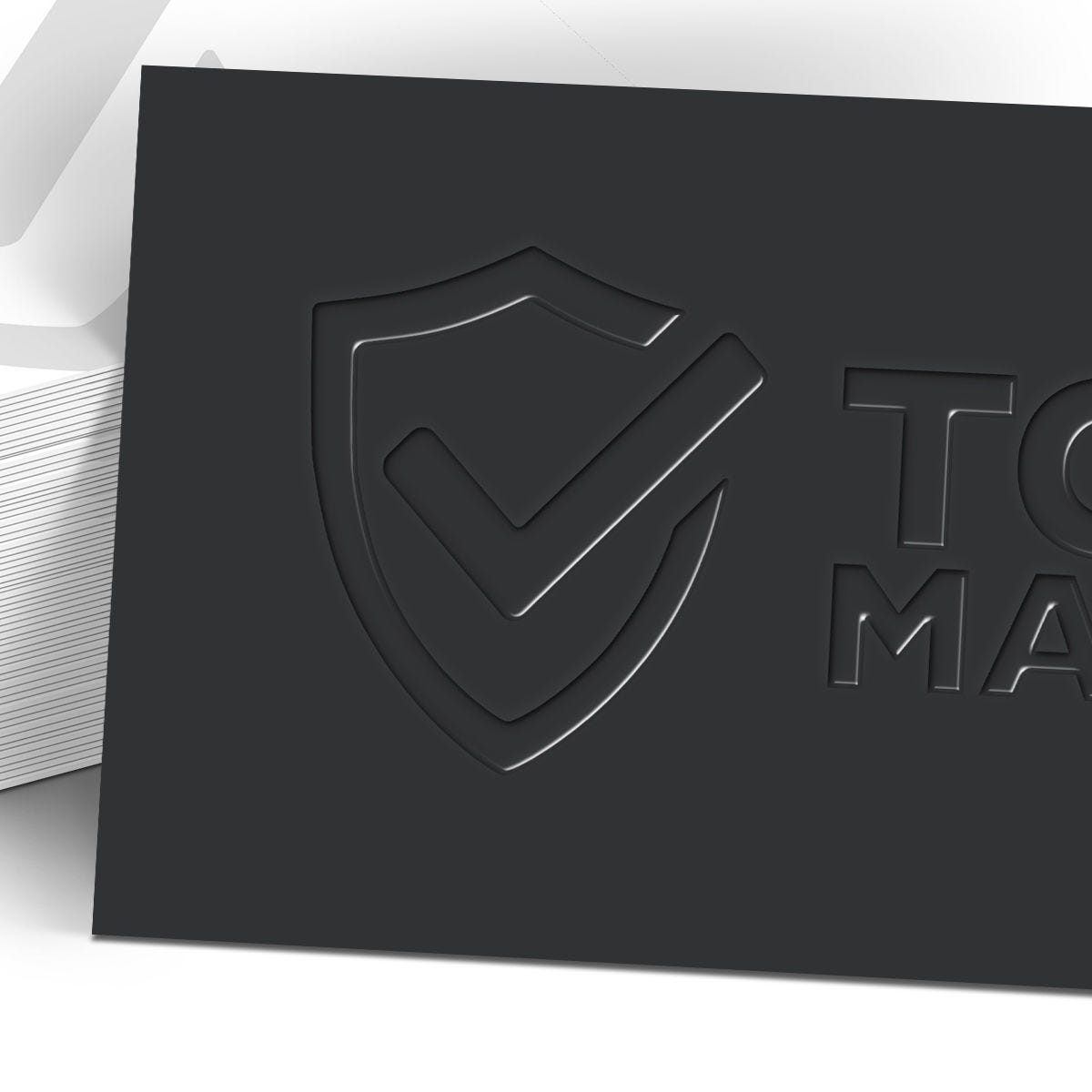 Raised Spot UV Business Cards
