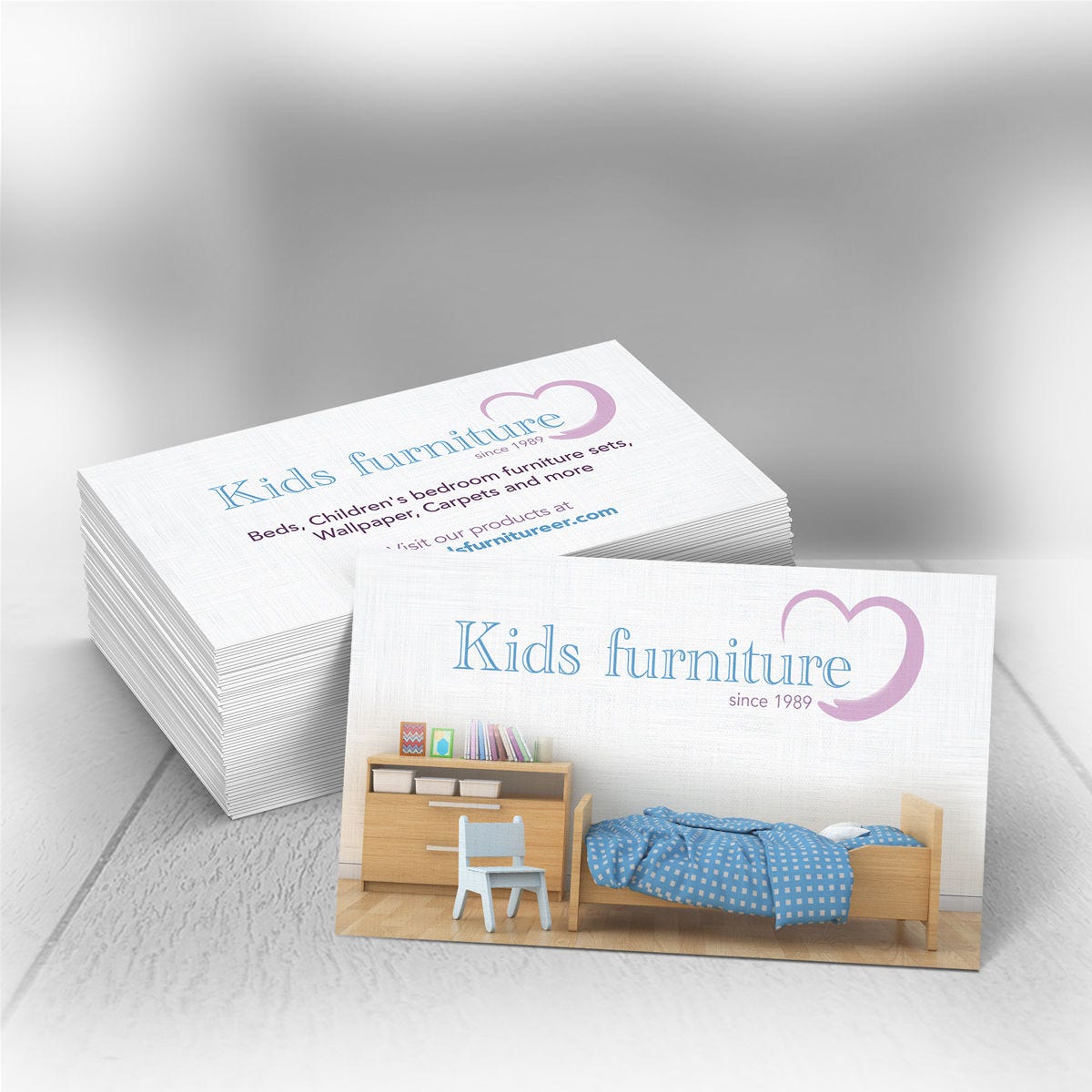 Uncoated Linen Business Cards