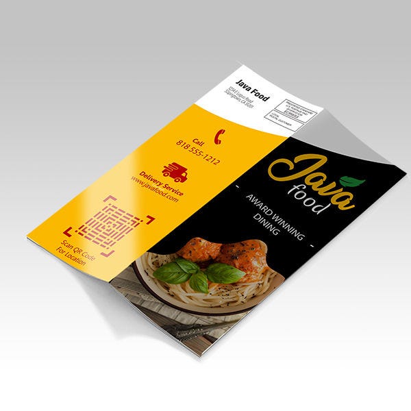 EDDM Print Only Half Fold Flyers