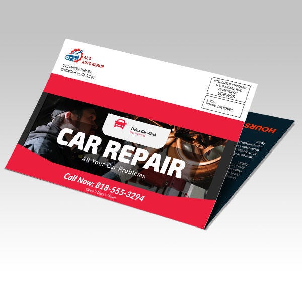 EDDM Full Service Half Fold Flyers