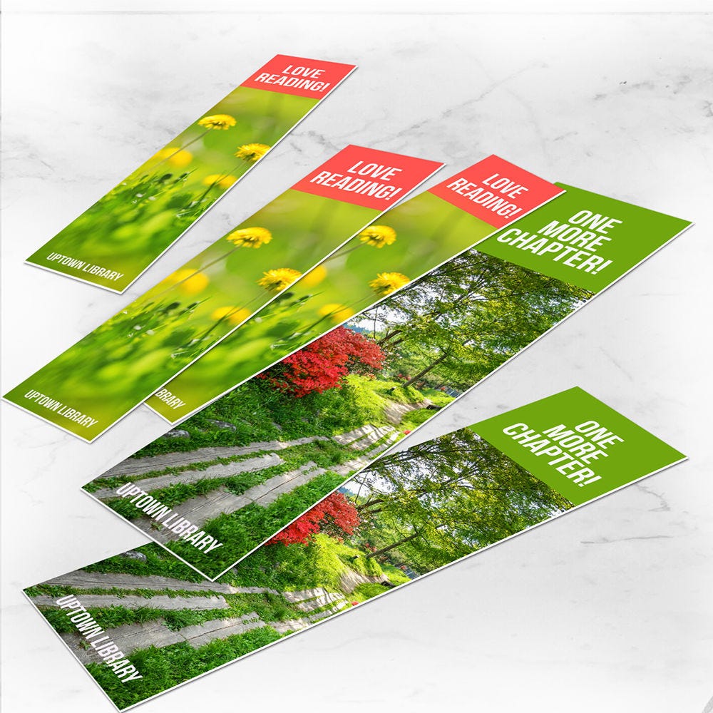 Custom Silk Bookmarks