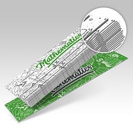 Custom Black Edge Bookmarks
