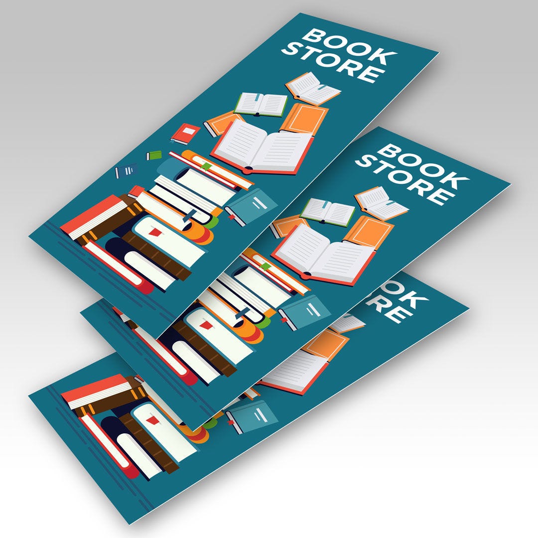 Custom 3.5x8.5 Bookmarks