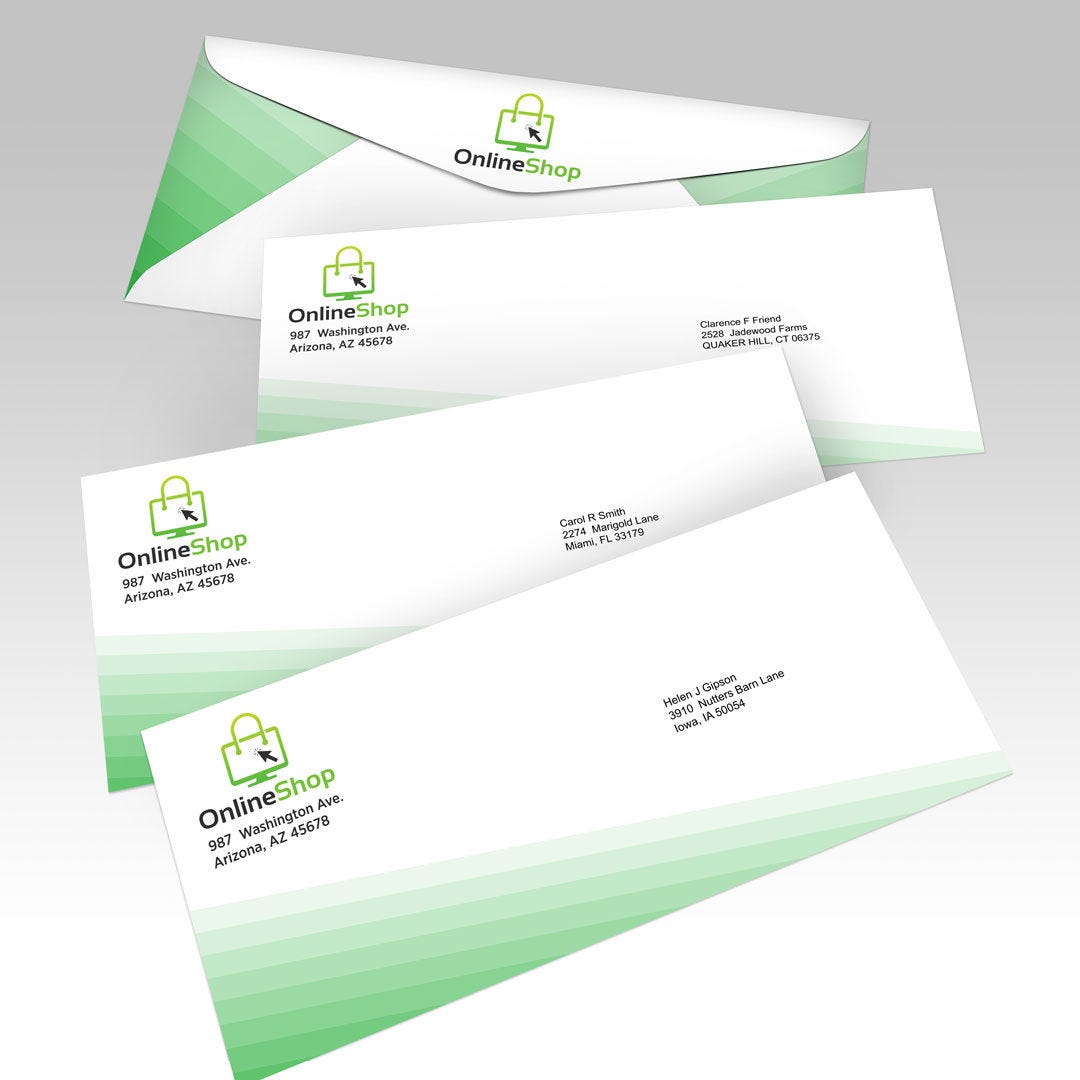 Custom Variable Data & Addressing Envelopes